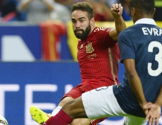 Карвахал пропуска Евро 2016