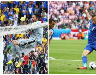 Италия на 1/8 финал, феновете на Хърватска провалиха своя отбор