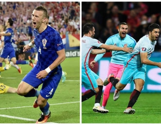 Хърватска наказа Испания в края след уникална драма.Турция чака чудо.