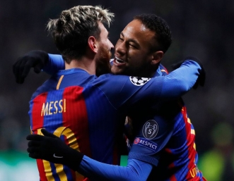 Барселона с рутинна победа в Шотландия