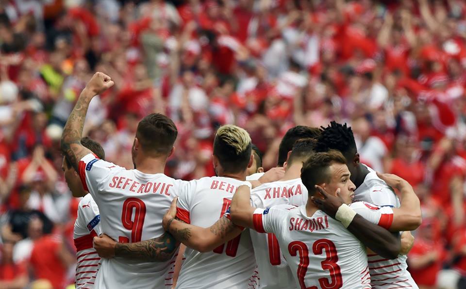 Швейцария с минимален успех срещу Албания